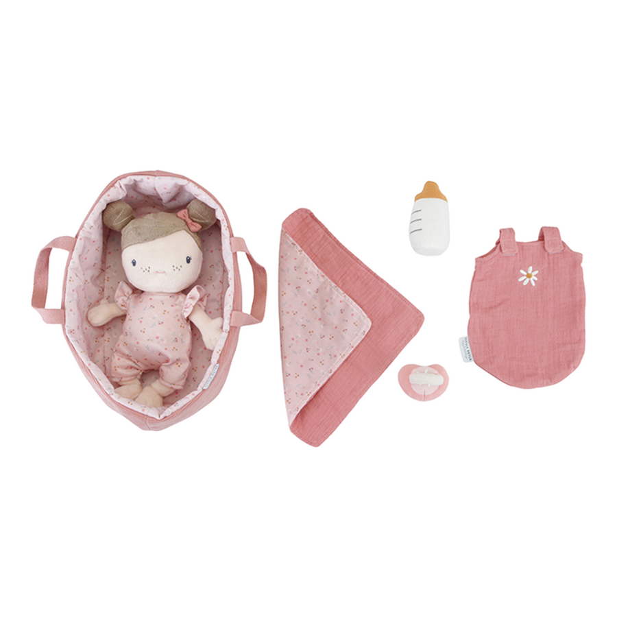 Little Dutch Baby Doll Rosa Playset – Little Pink Flowers