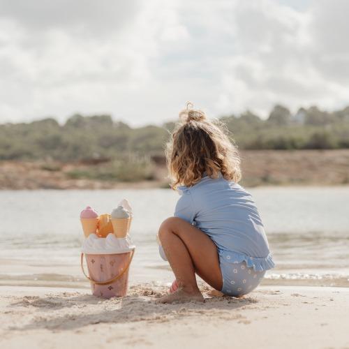 Little Dutch Ice Cream Beach Bucket Set | Ocean Dreams (Pink)