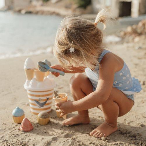 Little Dutch Ice Cream Beach Bucket Set | Ocean Dreams (Blue)