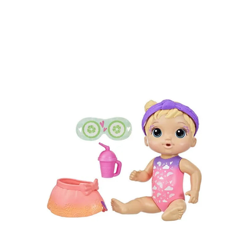 Baby Alive Rainbow Spa Baby Doll Blonde Hair