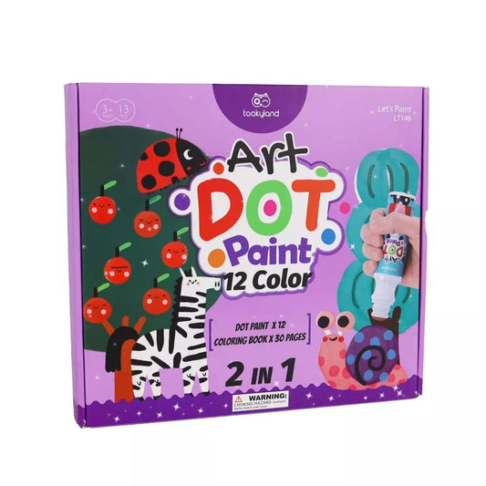 Tookyland Dot Paint Art Kit 12 - Piece