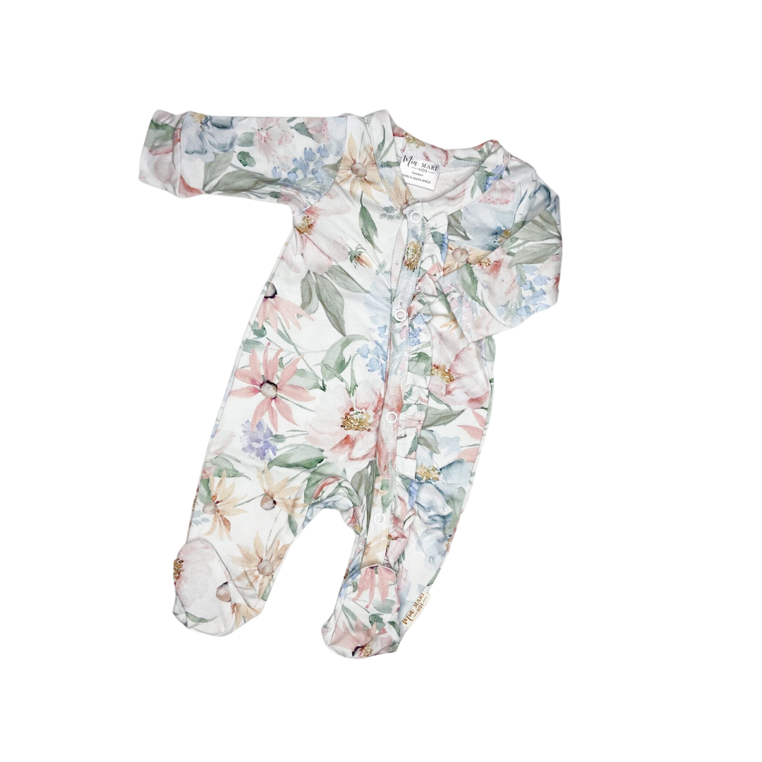 Mia Mari Spring Floral Babygrow