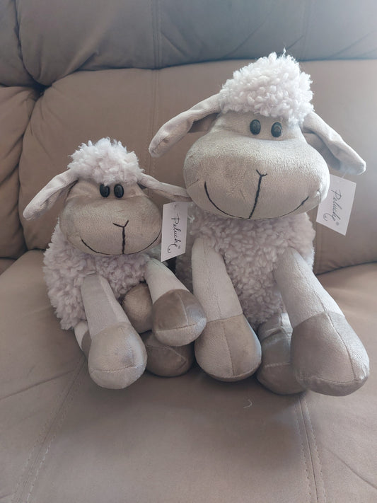 Peluche Sitting Lamb