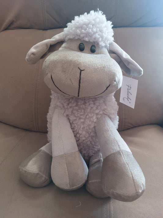 Peluche Sitting Lamb