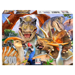 Dinosaur Selfie 200 Piece Puzzle