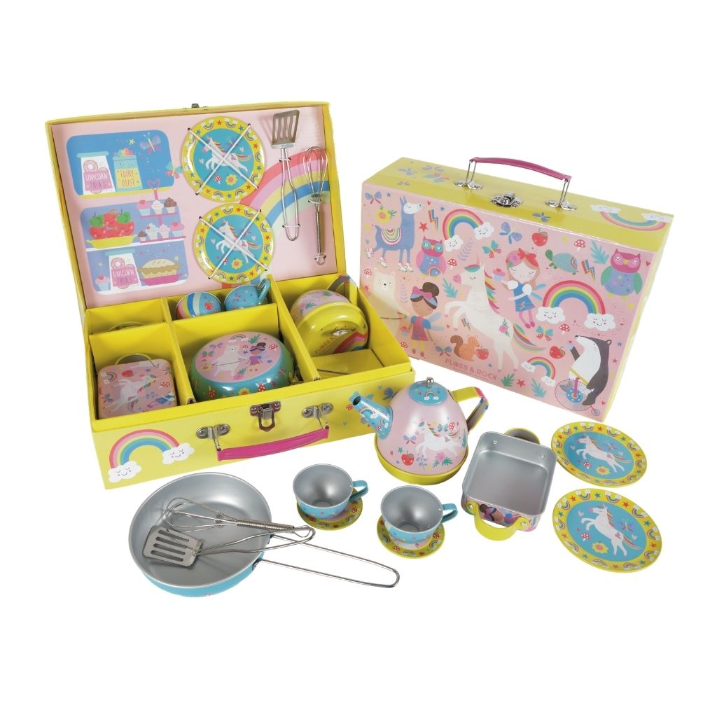 Floss & Rock Musical Kitchen Set 12 Piece – Rainbow Fairy