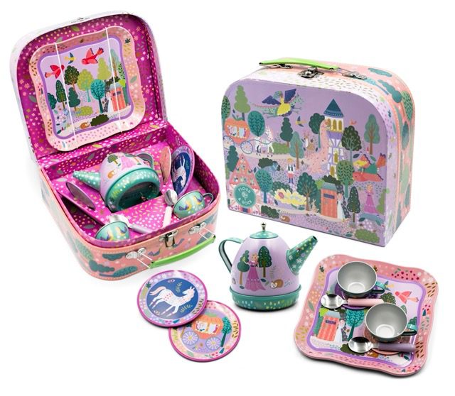 Floss & Rock Kids Tea Set 11 Piece – Musical Fairy Tale