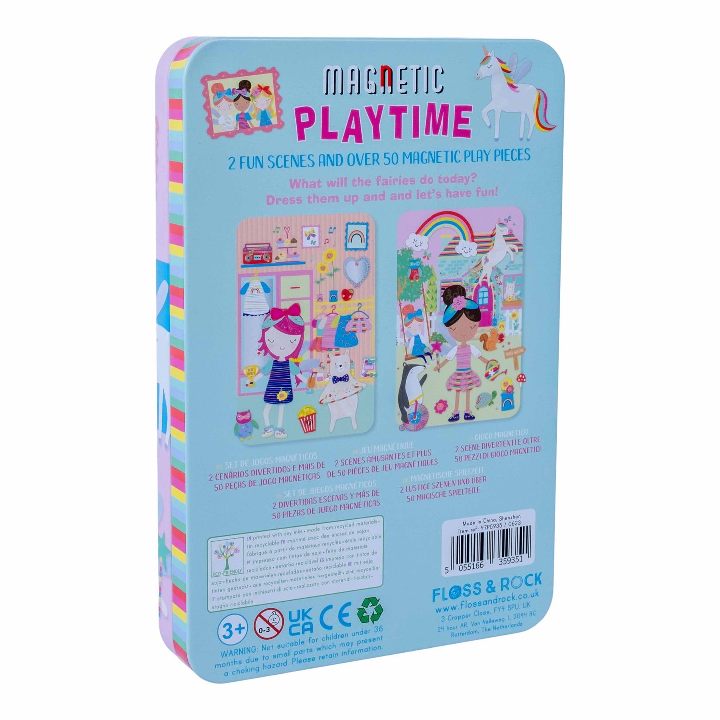 Floss & Rock Magnetic Playtime Set : Rainbow Fairy