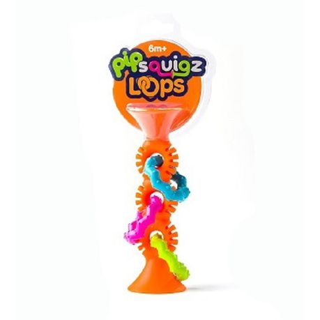 Fat Brain Toys Pip Squigz Loops - Orange