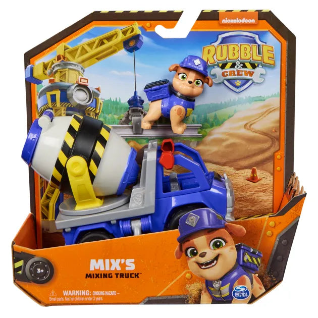 Paw Patrol Rubble and Crew Core Vehicle Assorted