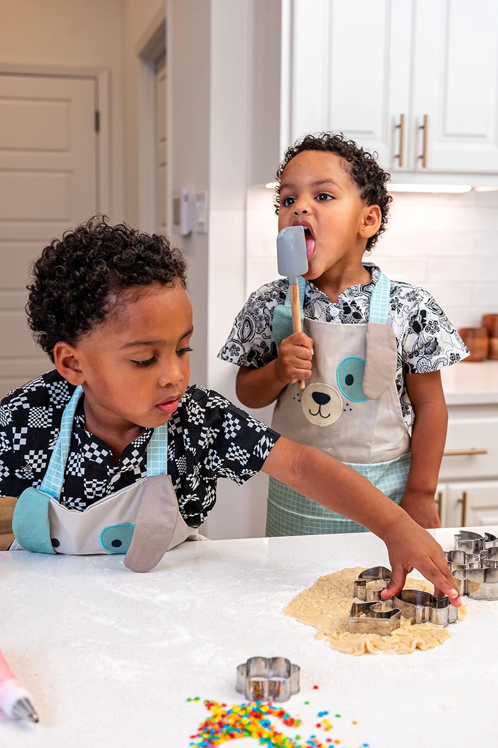 Stephan Joseph Cookie Cutte with Spatula Set - Puppy