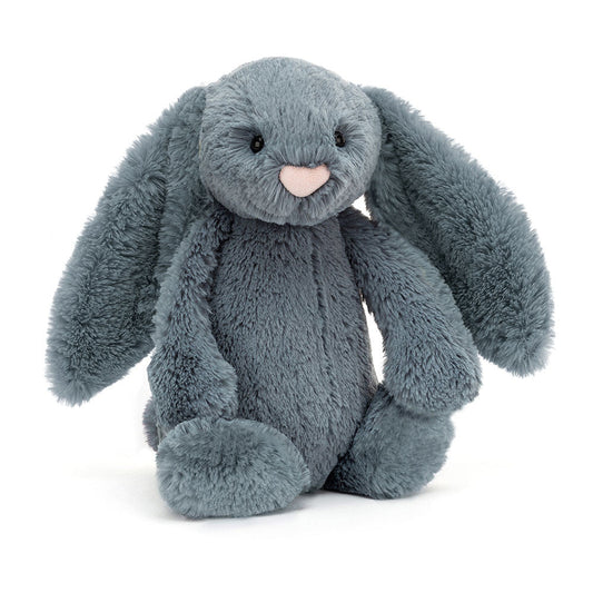 Bashful Dusky Blue Bunny (Medium) - Jellycat