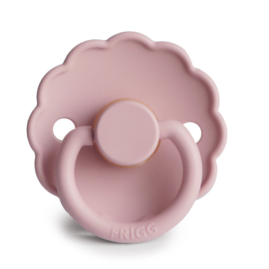 FRIGG Daisy Latex Natural Pacifier - Baby Pink