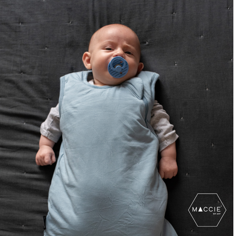 Maccie baby blue winter sleep sack 0-6 Months