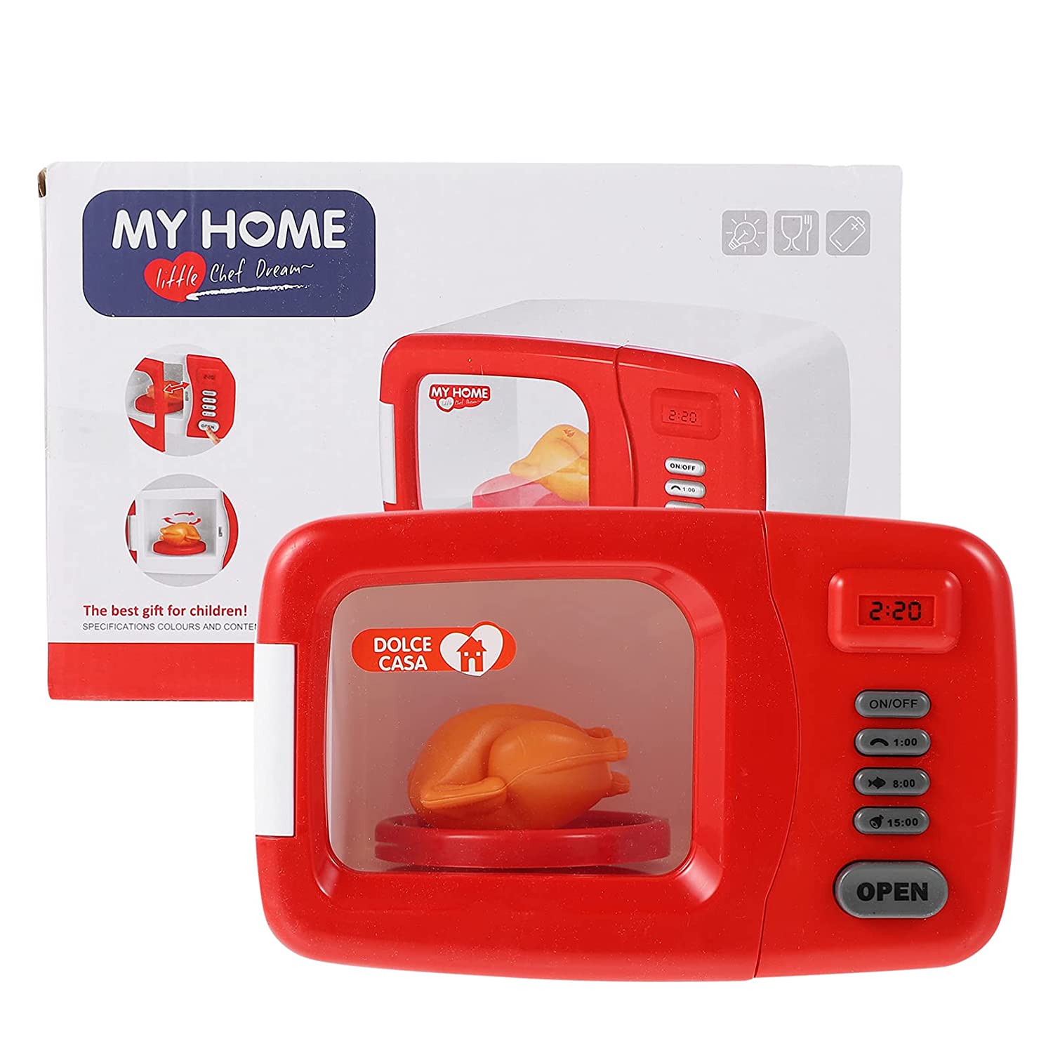 Pretend Play Microwave Kleine Muis