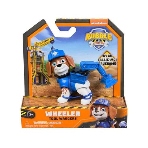 Rubble & Crew Tool Wagger Figure Wheeler