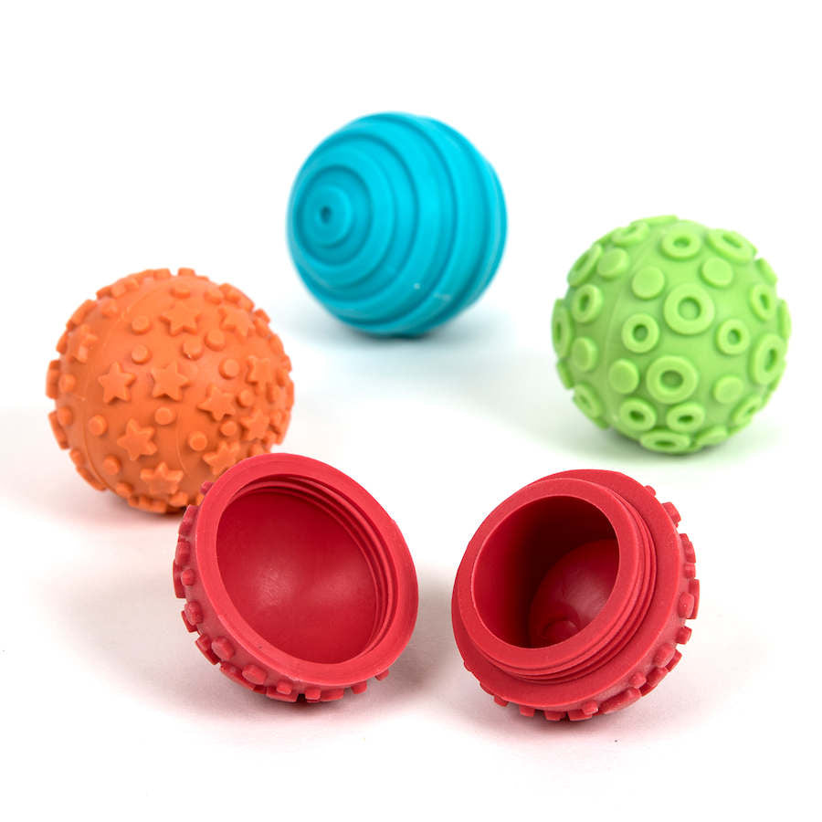 Sensory Play Dough Spheres