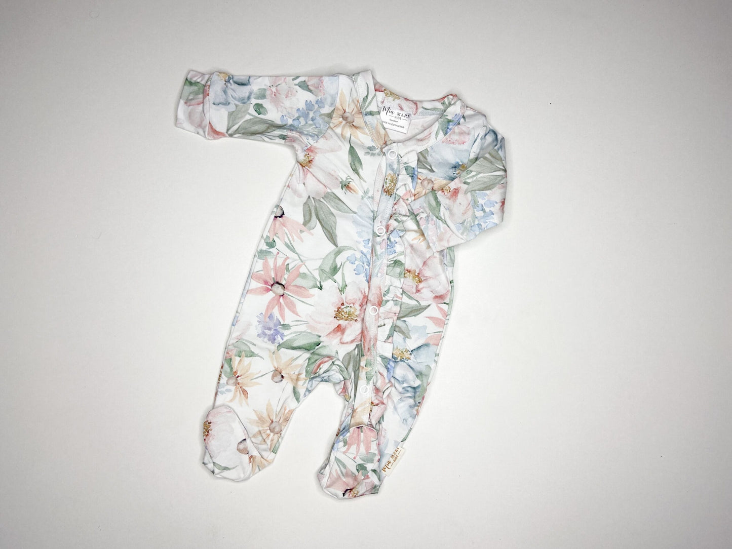 Mia Mari Spring Floral Babygrow