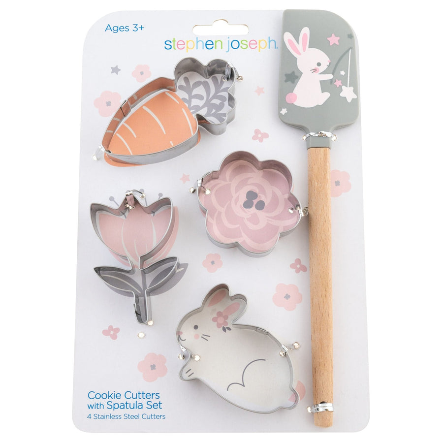 Stephan Joseph Cookie Cutte with Spatula Set - Bunny