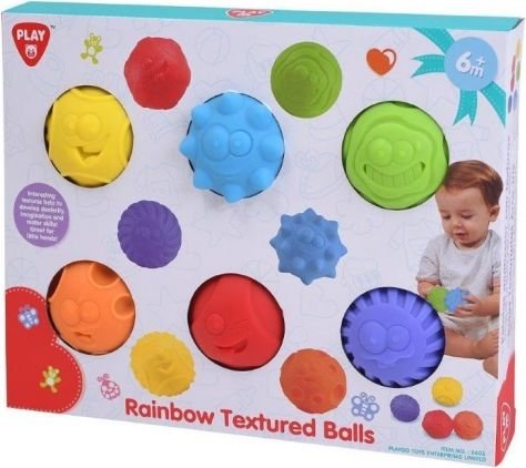 Rainbow textured Balls