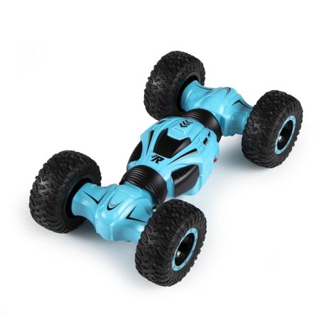 R/C 2.4GHz 4WD Extreme Stunt X Car (30cm long) w/Batt & Charger - Blue