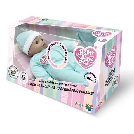 Baby Love English And Afrikaans Speaking Doll