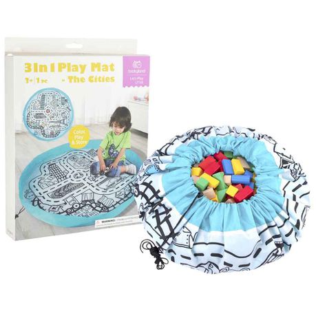 TookyToy – 3 In 1 Play Mat – The Cities