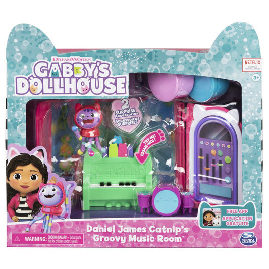 Gabby's Dollhouse Deluxe Room - Daniel James DJ Catnip