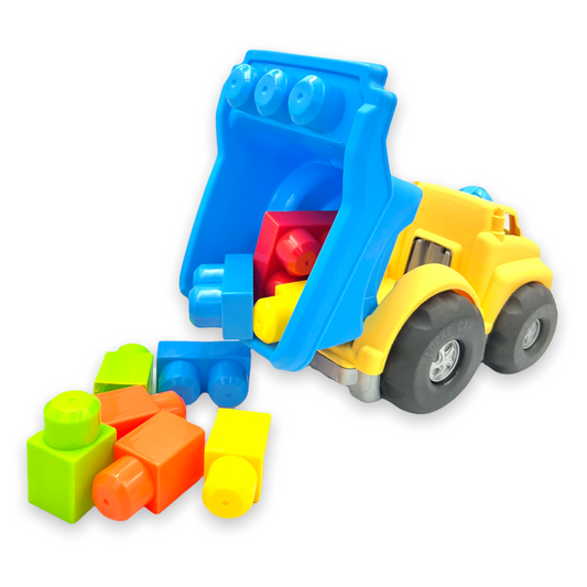 Toy Dump Truck With Blocks