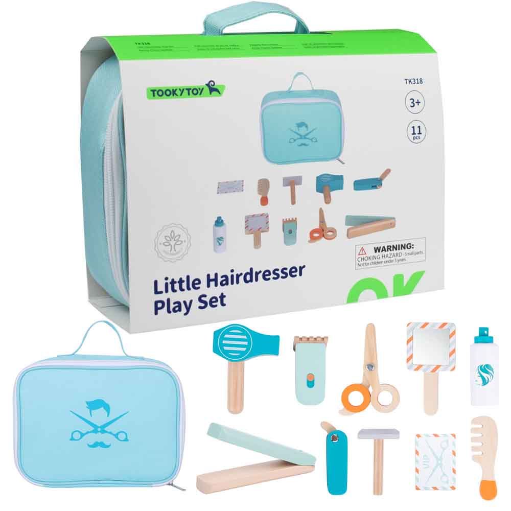 TookyToy Little Hairdresser Pretend Play Set