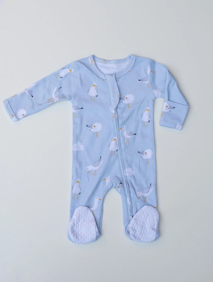 UME Seagull Zip-up Babygrow