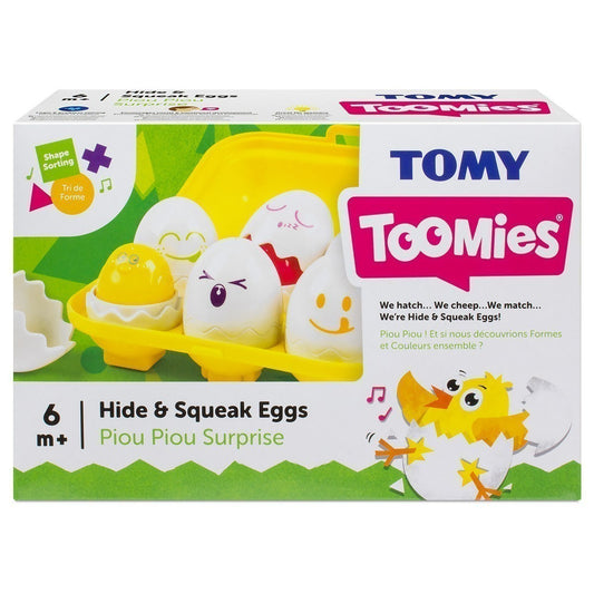 Tomy - Hide & Squeak Eggs