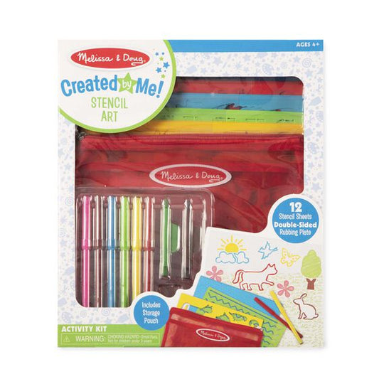 Melissa & Doug Created by Me Stencil Art Activity Kit