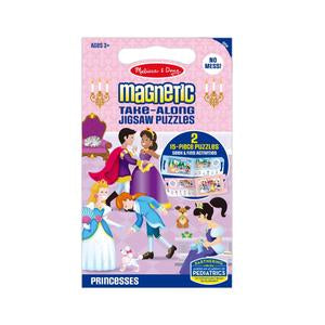 Melissa &amp; Doug Take Along Magnetic Jigsaw Puzzles - Princesses