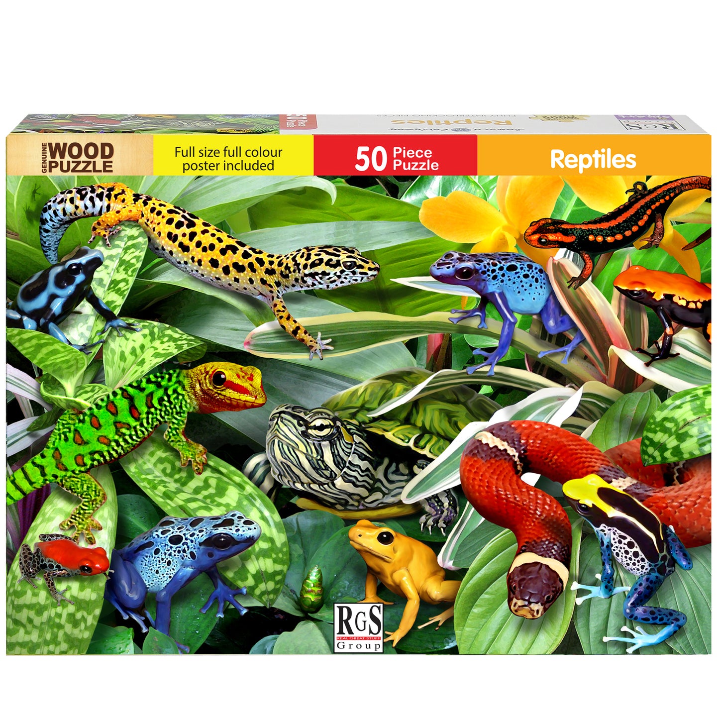 Puzzle: Reptiles 50pc