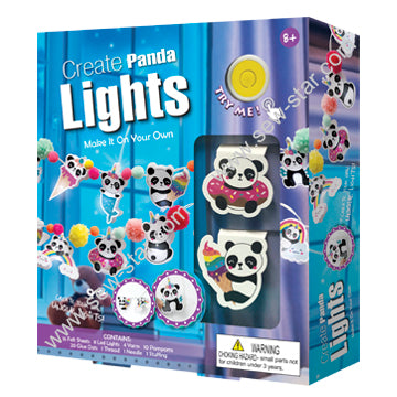 Sew-Star Create your own Panda string of lights