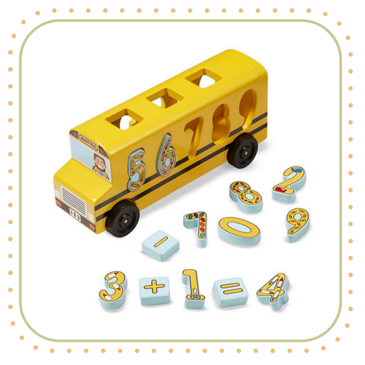 Melissa &amp; Doug Number Matching Bus