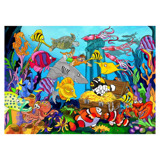 Puzzle: Underwater 24 Piece