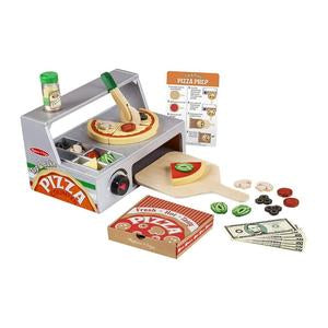 Melissa & Doug Top Bake Wooden Pizza Counter