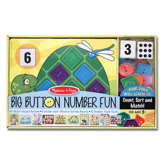 Melissa & Doug Big Button Number Fun