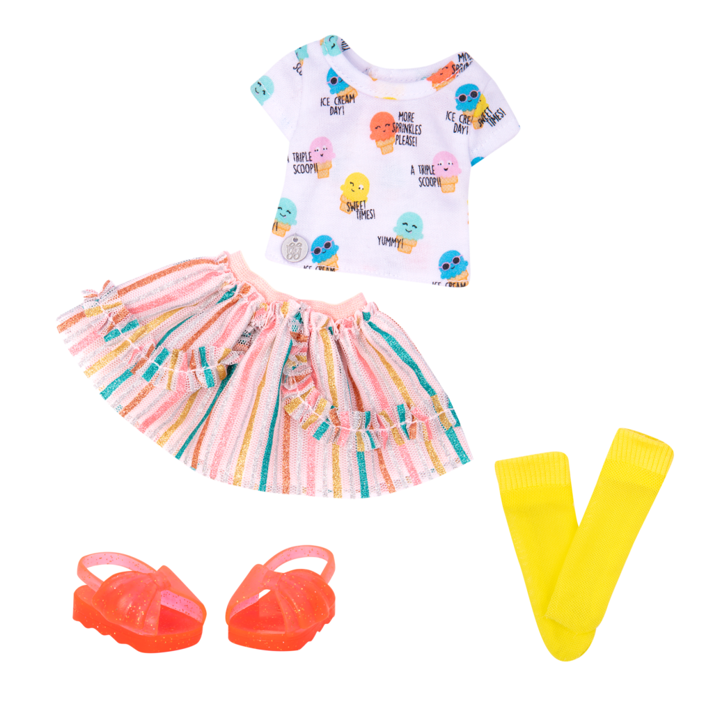 Rainbow Flavors

Ice Cream Outfit for 14″ Dolls