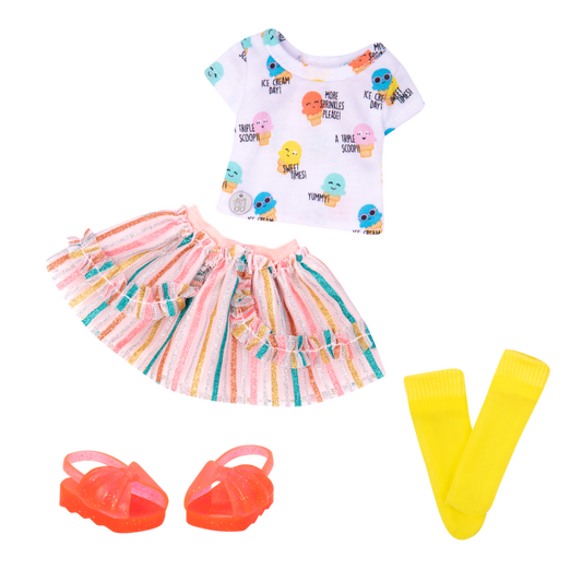 Rainbow Flavors

Ice Cream Outfit for 14″ Dolls