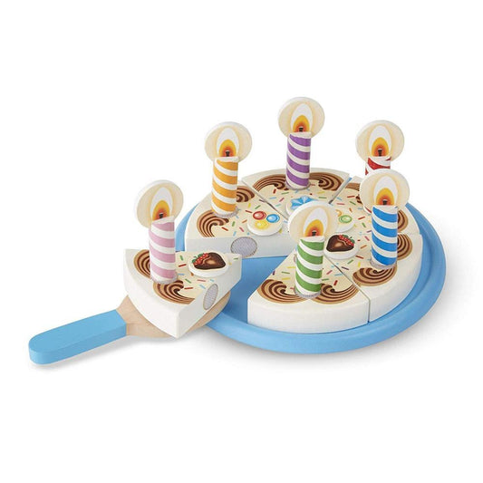 Melissa & Doug Birthday Party Wooden Play Food