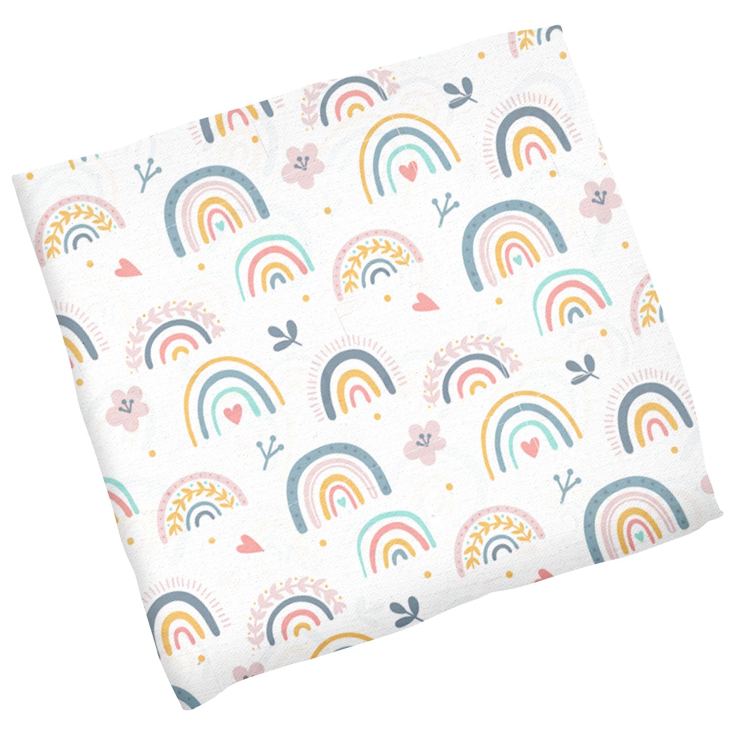Stephen Joseph Muslin Blanket : Rainbow