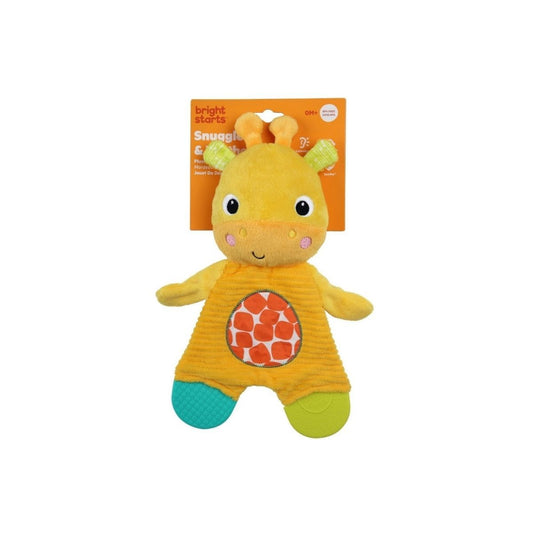 Bright Starts Snuggle And Teethe Plush Teether 0m+ – Giraffe