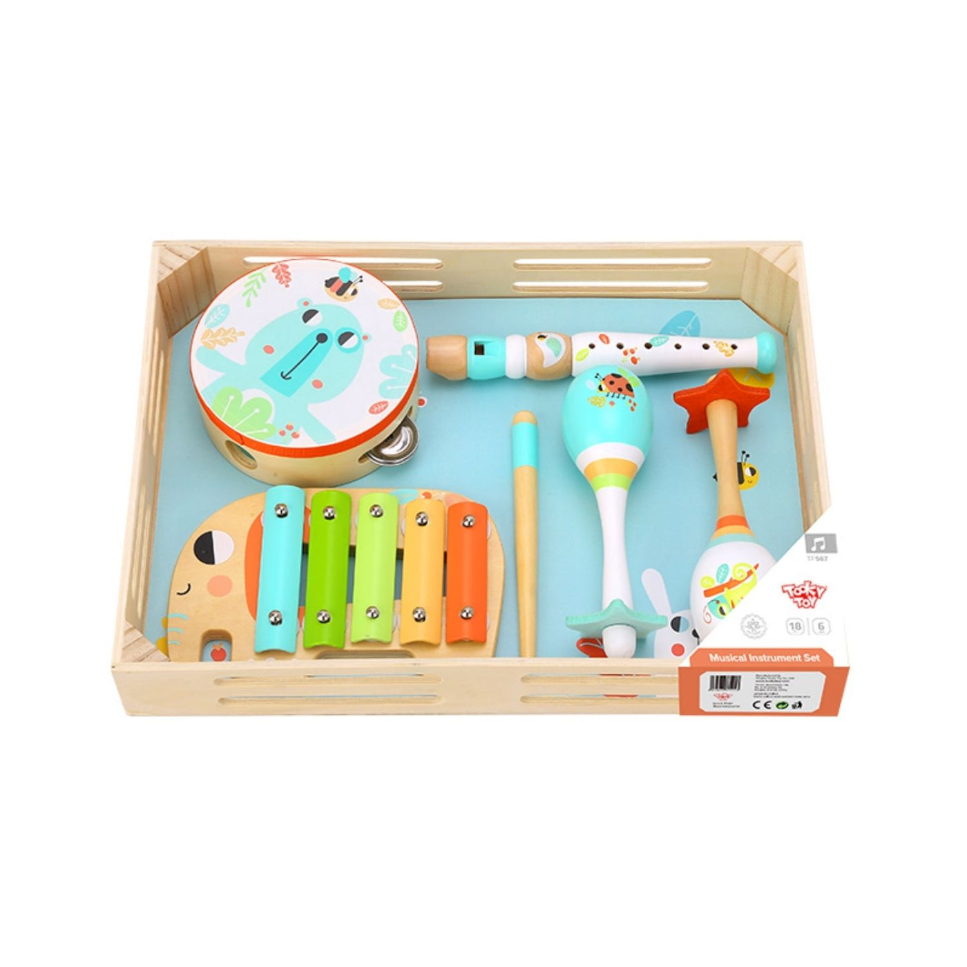 TookyToy Music Instrument Set