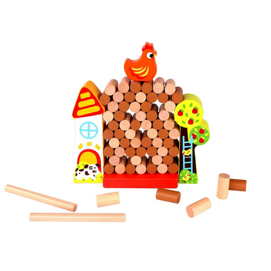 Tooky Toy Jenga Farm