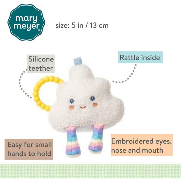 Mary Meyer puffy Cloud Teether Rattle