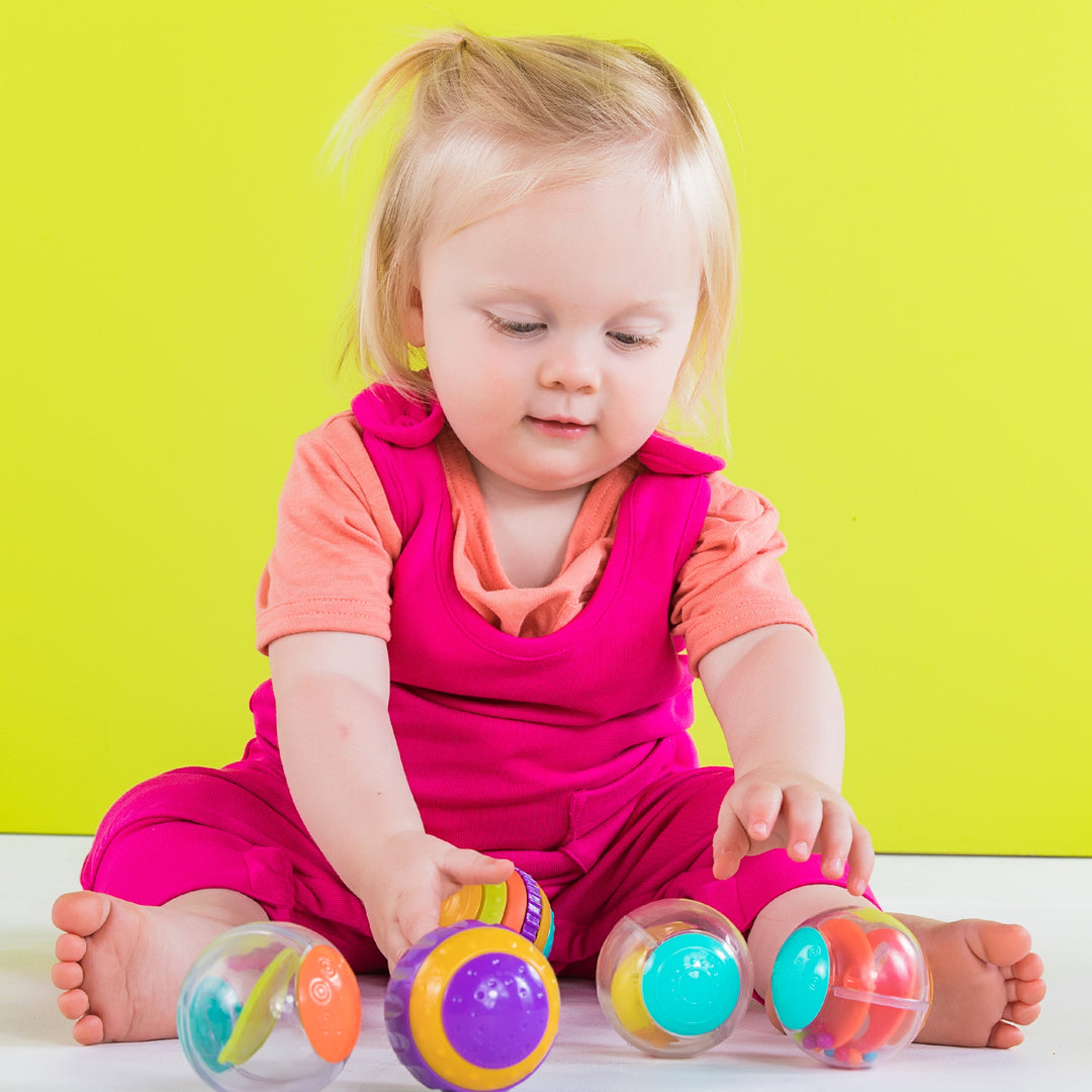 Bright Starts Shake & Spin Activity Balls